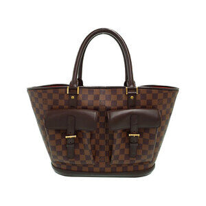 Louis Vuitton Damier Ebene Brown Manosque Tote Bag